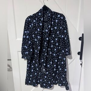 Who What Wear Polka Dot Dress